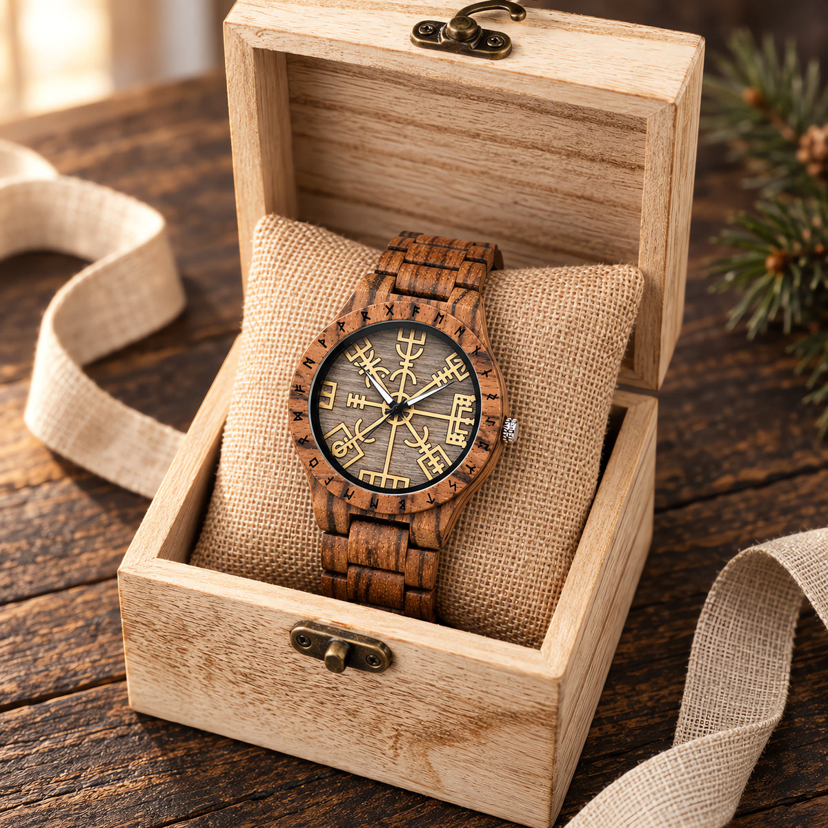 Vegvísir Zebrawood
